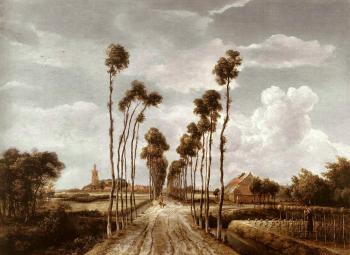 梅因德爾特 霍貝瑪 The Alley at Middelharnis 梅因德爾特 霍貝瑪 The Alley at Middelharnis